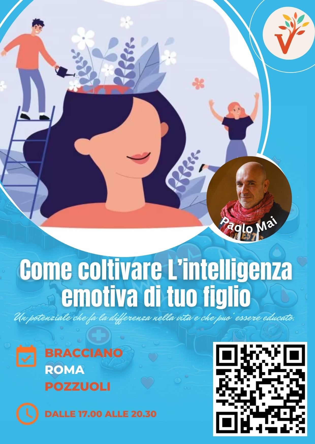 Come coltivare l’intelligenza emotiva di tuo figlio – TOUR ITALIANO 