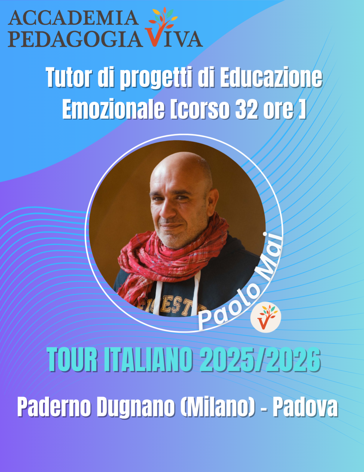 Tutor di progetti di Educazione Emozionale [corso 32 ore ] – tour italiano 2025 – 2026 