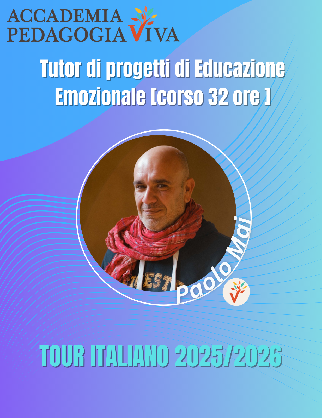 Tutor di progetti di Educazione Emozionale [corso 32 ore ] – tour italiano 2025 – 2026 