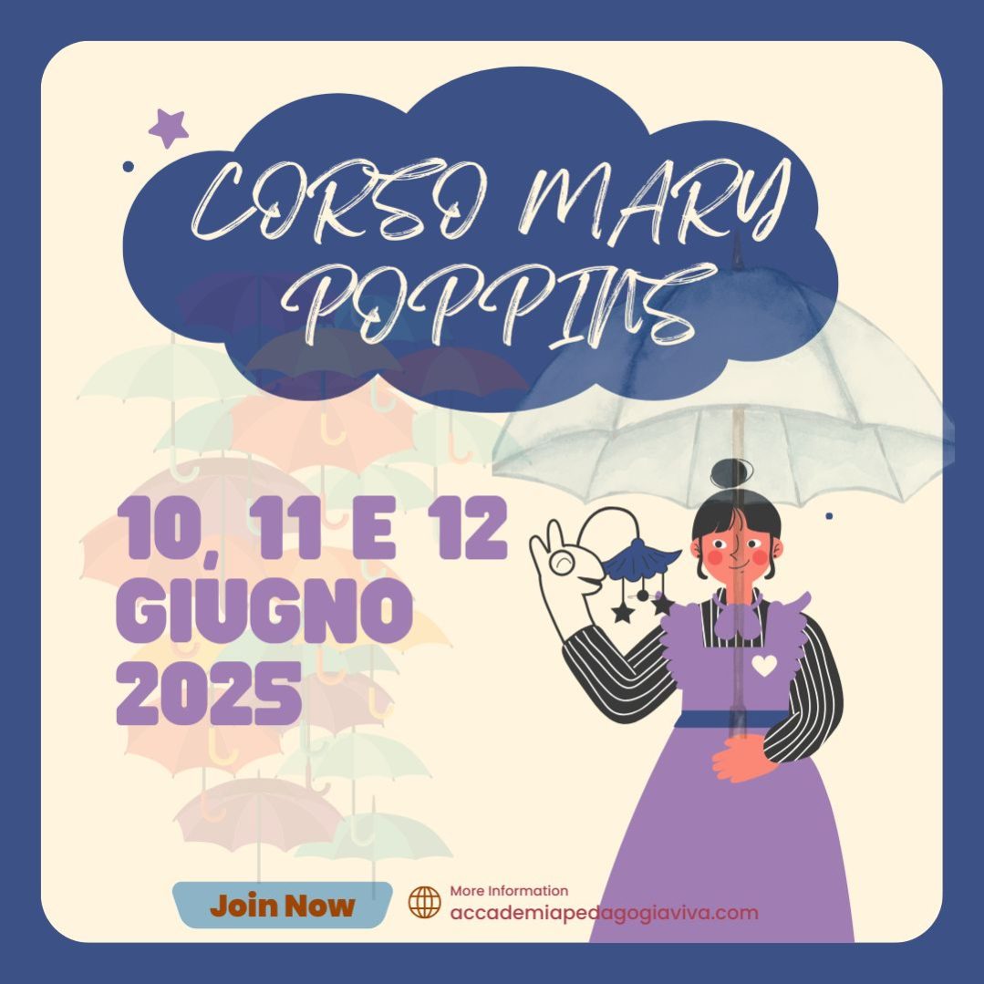 Corso Aspiranti Mary Poppins con Giordana Ronci - Giugno 2025