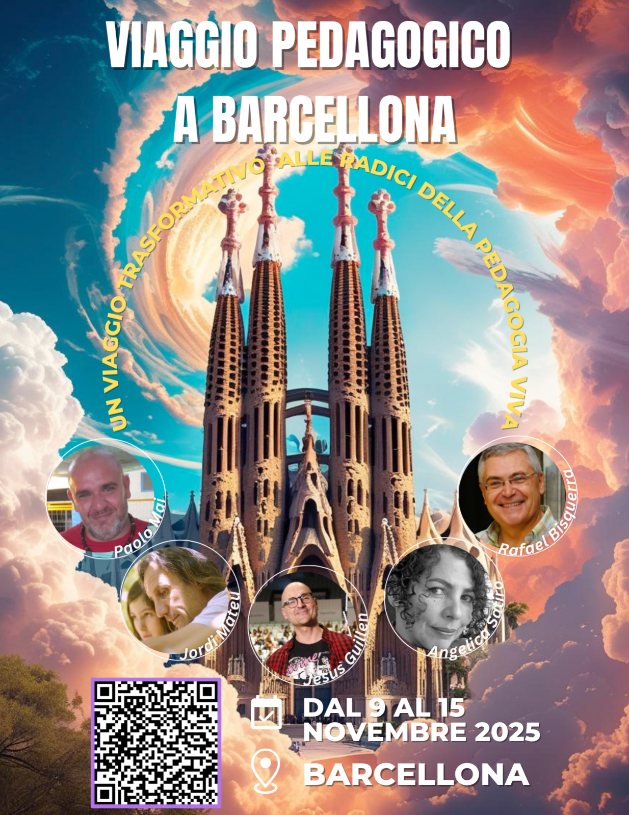 Viaggio pedagogico Barcellona Novembre 2025 ‘’Nel cuore della Rivoluzione Gentile ‘’