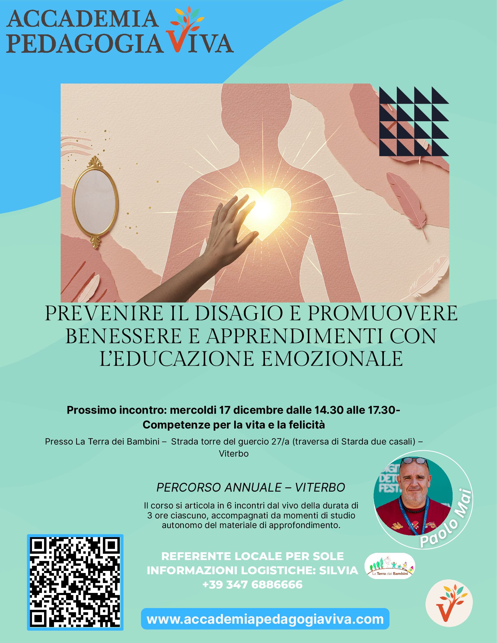 Prevenire il disagio e promuovere benessere e apprendimenti con l'educazione emozionale - Percorso Annuale - Viterbo