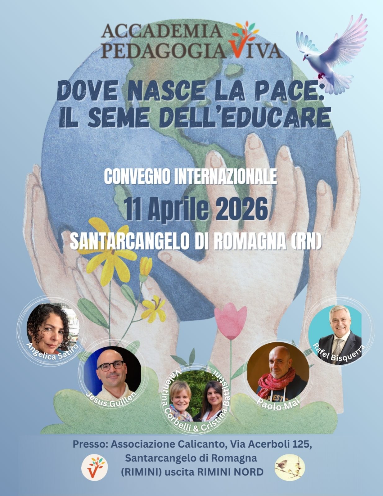 Convegno Internazionale: "DOVE NASCE LA PACE:  IL SEME DELL’EDUCARE"