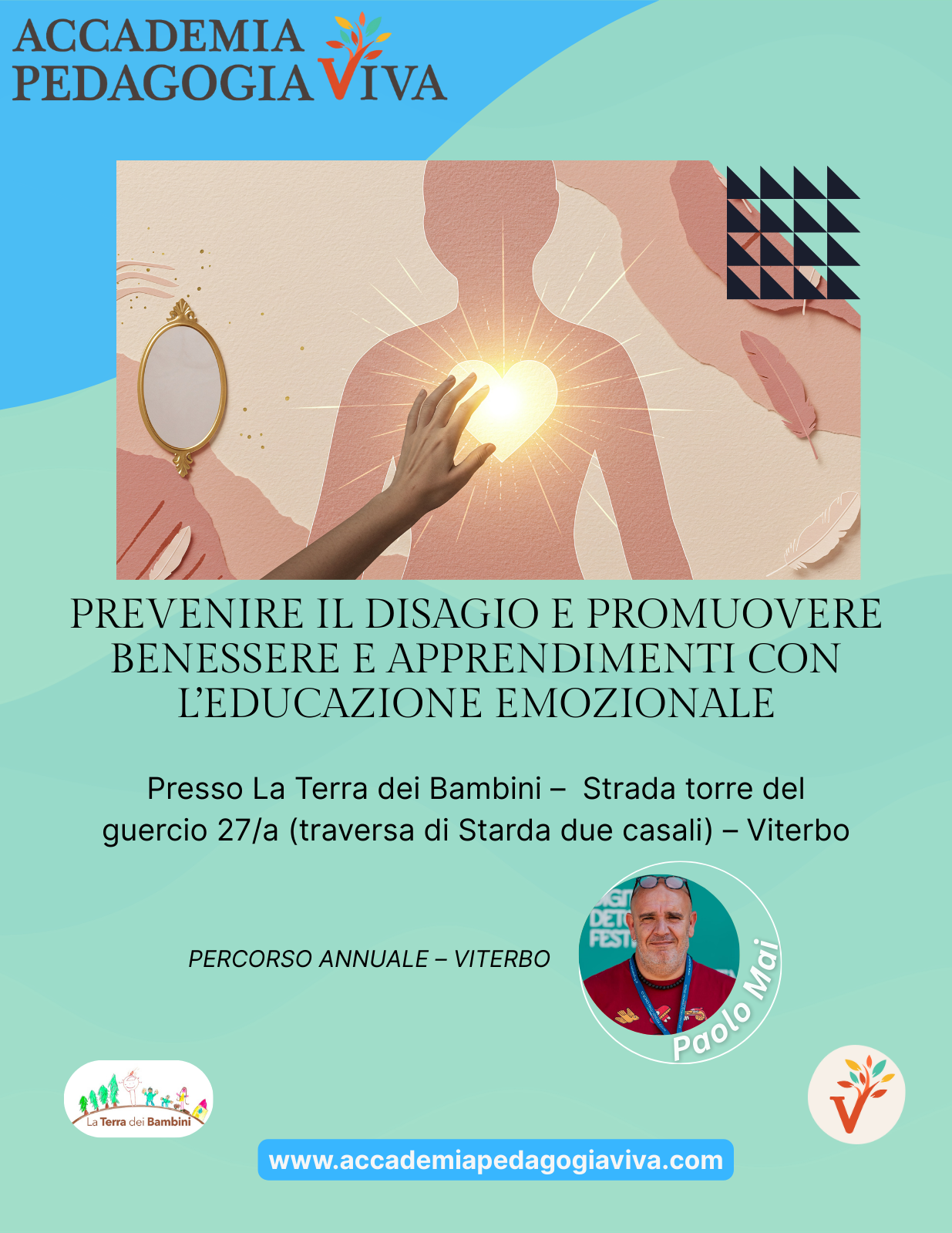Prevenire il disagio e promuovere benessere e apprendimenti con l’educazione emozionale – Percorso Annuale – Viterbo