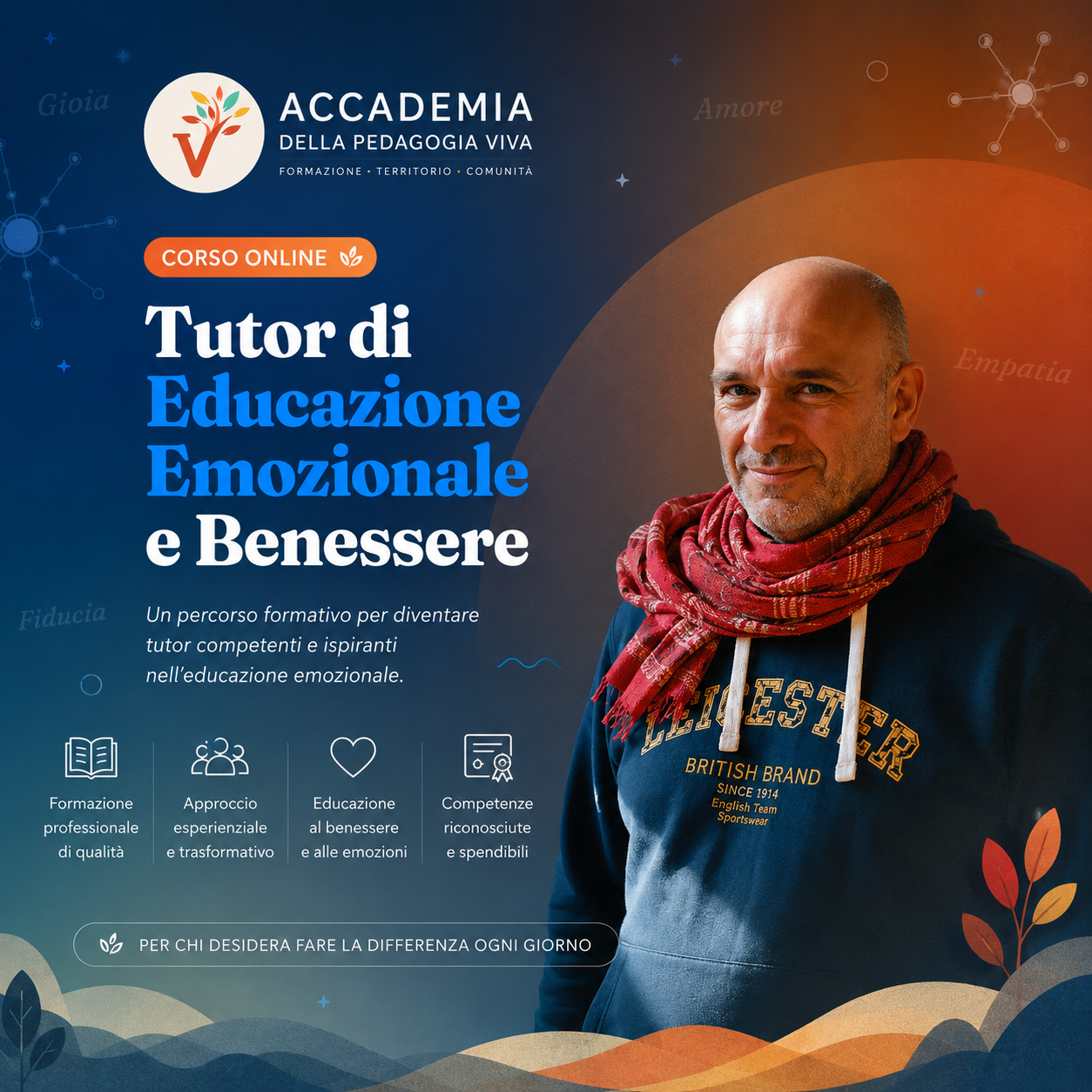 Tutor di Progetti di Educazione Emozionale con Paolo Mai – Edizione Online 2026
