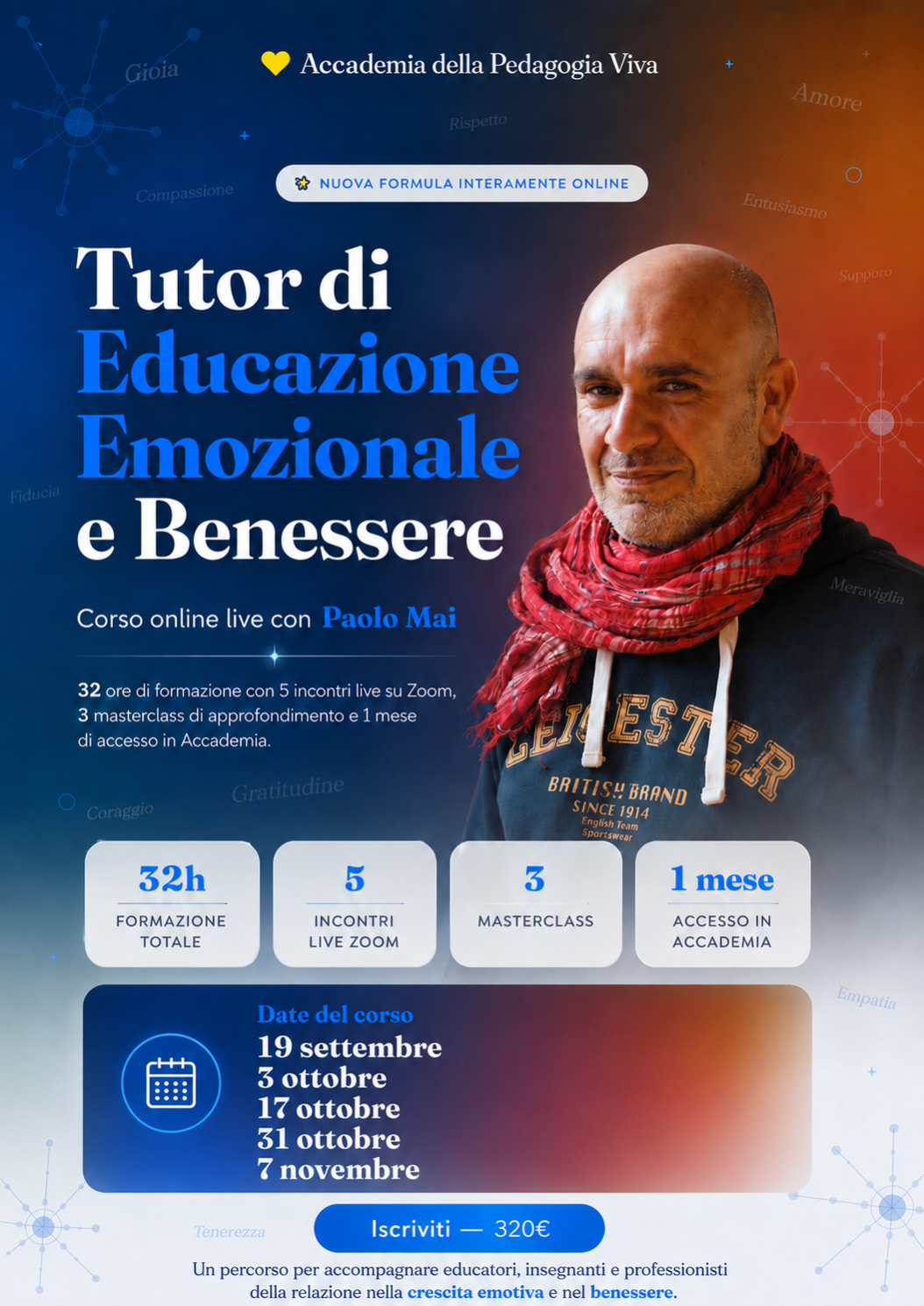 Tutor di progetti di Educazione Emozionale ONLINE
